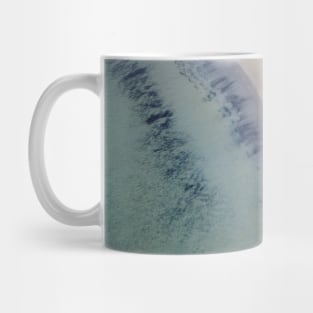 Aerial View Of Sandy Beach And Ocean Mug